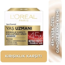 Loreal Yaş Uzmanı 45+ Kırışıklık Karşıtı Sıkılaştırıcı Gündüz Kremi 50 Ml