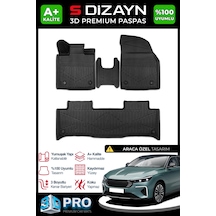 Togg T10f 3d Pro Havuzlu Paspas 2025 Üzeri A+ Kalite 3ds-sdz328