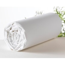 Şanlı Tek Kişilik Penye Lastikli Çarşaf 100x200 Beyaz