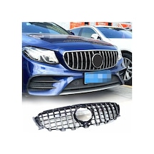 Mercedes E-class W213 E63 Ön Panjur Siyah Krom Gtr Model 2016-2020 Arası Uyumlu