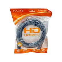 Fully G-507bs Siyah 19+1 Gold Uç V2.0 3 Metre 4k Hdmı Kablo