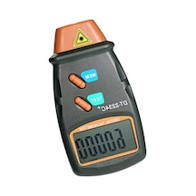 Lcd Ekranlı Dijital Devir Sayısı Ölçer, Lazerli Temassız Takometre, 2.5 Rpm-99,999 Rpm