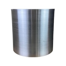 Metalik Galvaniz Saksı 30x30 Paslanmaz Çok Renkli