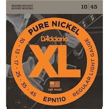 D'addario Epn110 Xl Pure Nickel Serisi Elektro Gitar Tel Seti Re