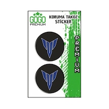 Yamaha Mt Uyumlu 2 Koruma Takozu İkili Damla Sticker Standart