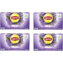 Lipton Adaçayı Bardak Süzen Poşet Bitki Çayı 20'li Paket X 4 Adet