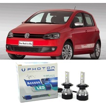 Vw Fox Uzun+kısa Far Ampulü H4 Access Yeni Seri Beyaz 2009-2015