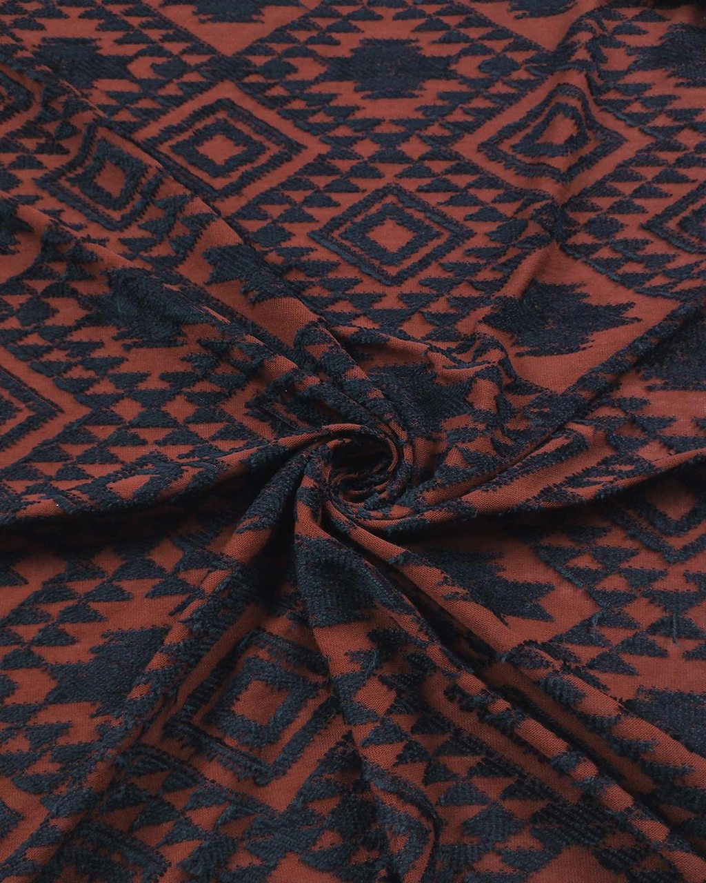 Etnik Desenli Süprem Penye Bordo Lacivert Renklerde En: 140 Cm-2029 Renkli
