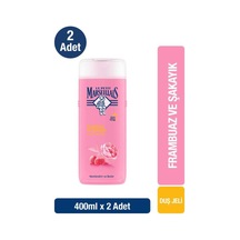 Le Petit Marseillais Frambuaz ve Şakayık Banyo ve Duş Jeli 2 x 400 ML