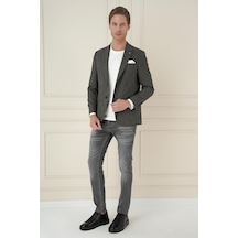 C 692 Slim Fit Haki Spor Ceket Haki