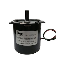 İkon Teknik AC SENKRON MOTOR 70 KTYZ 40 Watt 2.5 RPM 220 Volt