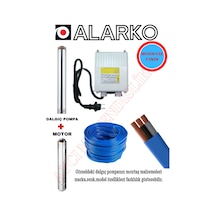0,75hp Mf Alarko Motor 0,55kw