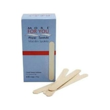 More For You Tek Kullanımlık Ahşap Ağda Spatulası 100'lü
