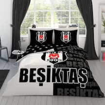 Parçalı Logo Pamuk Çift Kişilik Nevresim Takımı Diğer