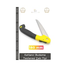 Testere Çelik Keskin Pratik Portatif Güçlü Bahçe 180 Mm Katlanır Budama Testeresi Çakı Tipi