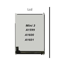 Apple Uyumlu iPad  Mini 3 A1599 A1600 Lcd Ekran