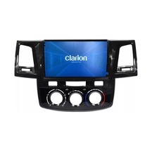 Toyota Hilux Manuel Klima Android Multimedya Sistemi 4-64 Clarion 2008-2015 9"