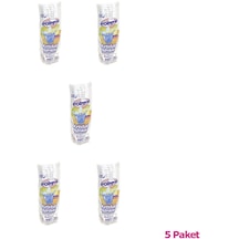 Poppy Şeffaf Plastik Kristal Bardak - 180 Cc. - 180 Ml. - 25 Adetlik 5 Paket