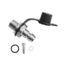 Co2 Enflasyon Konektörü 3/8-24unf Erkek Enflasyon Konektörü Paslanmaz Çelik Soda Su Şişesi Parçaları Contalı