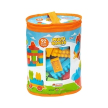 Dede - Multi Blocks 92 Parça Yapı Blokları Seti Eğitici Öğretici Oyuncak