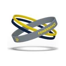 Fenerbahçe Silikon Bileklik Sarı - Lacivert