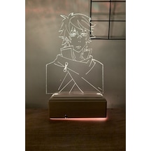 Naofumi Iwatani-The Rising Of The Shield Hero 16 Renk Gece Lambas Çok Renkli