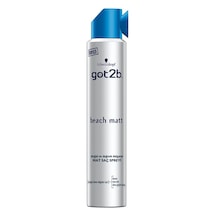 Schwarzkopf Got2b Beach Matt Mat Saç Spreyi 200 ML