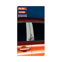 Araç Kapı Direk Kaplama Folyosu Bugs Bunny Desenli Sağ Sol Takım 2 Adet - 22x50 Cm Görsel - 785710887