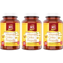 Vitamin C Çinko Propolis 120 Tablet X 3 Adet Vitamin D