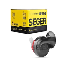 Seger-60b Salyangoz Korna 12v Dadat , Kalın Ses, Sıcma 3 Soket