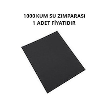 1000 Kum Su Zımparası Ekonomik - Kağıt Zımpara 1 Adet