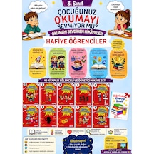 3.sınıflar İçin En Yeni Öğreten Hikaye Kitabı 10'lu