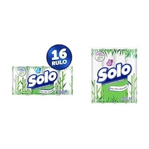 Solo Tuvalet Kağıdı Bambu Katkılı 16'lı Ve Solo Kağıt Havlu Bambu Katkılı 16'lı