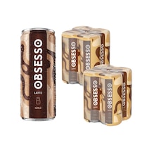 Obsesso Latte Soğuk Kahve 250 Ml X 8 Adet Diğer
