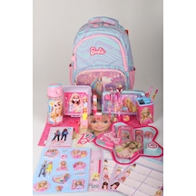 X Dekomus Lisanslı Barbie Deniz Kızı Collection Kırtasiye Seti Okul Ve Kalem Çantası,beslenme Kabı,matara Altın