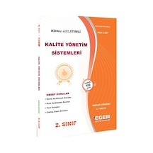 Egem Aöf Kalite Yönetim Sistemleri Konu Soru