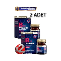 2 Adet B12 Vitamini 1000 Mcg - Dil Altı Tableti 60 Adet Tablet