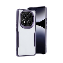 Redmi Note 14 Pro 5g Kılıf Boyi Silikon Kapak - Derin Mor Bz8683140830670