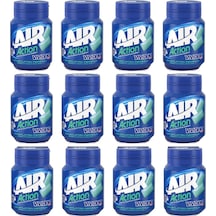 Vivident Xylıt Air Action Nane Ve Okaliptus Aromalı Şekersiz Tatlandırıcılı Draje Sakız 63 G X 12 Adet