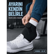 Ayarlanabilir Topuk Desteği M Beden 40-45 Numara Cırtlı Günlük Kullanım Çok Renkli