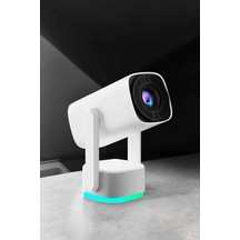 Şarjlı Projeksiyon Oyun Sinema Projektörü 4k Hd Görüntü Kaliteli 58835670