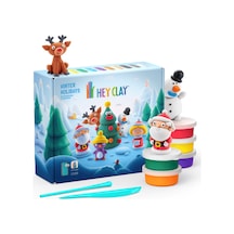 Hey Clay Yaratıcı Kil Seti - Winter Holidays