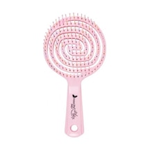 Pro 3d Kontrol Açma Tarama Saç Fırçası Pembe - 40