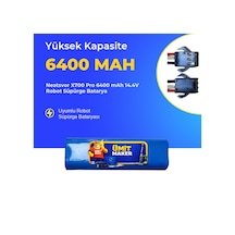 Neatsvor X700 Pro 6400 Mah 14.4v Robot Süpürge Batarya