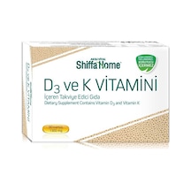 Vitamin D3 Ve Vitamin K Shiffahome 1300 Mg 30 Softjel