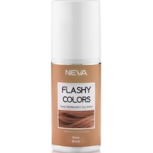 Neva Flashy Colors Geciçi Renkli Saç Spreyi 75 Ml Bronz
