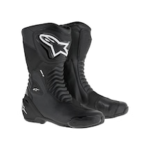 Alpinestars Smx S Korumalı Spor Motosiklet Botu Siyah