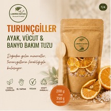 Laborem Natura Turunçgiller Çok Amaçlı Banyo, Ayak Ve Vücut Tuzu Mineralli Rahatlatıcı Bakım Tuzu 350 Gr