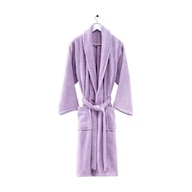 Menderes Home Cotton Collection Bukle Xlarge Bornoz Düz Lila