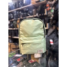 Bagslab Yeşil Su Geçirmez Kumaş Sırt Çantası 1069 Yeşil